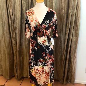 Floral Zara dress.